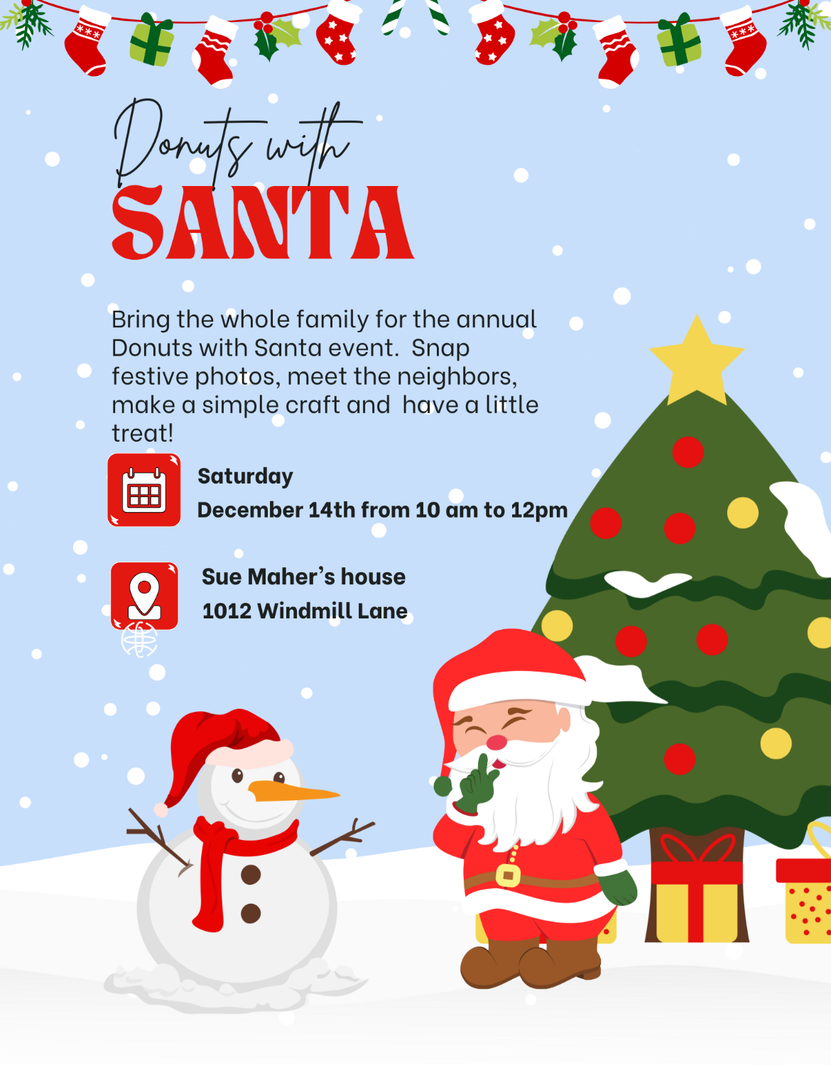 Donuts with Santa